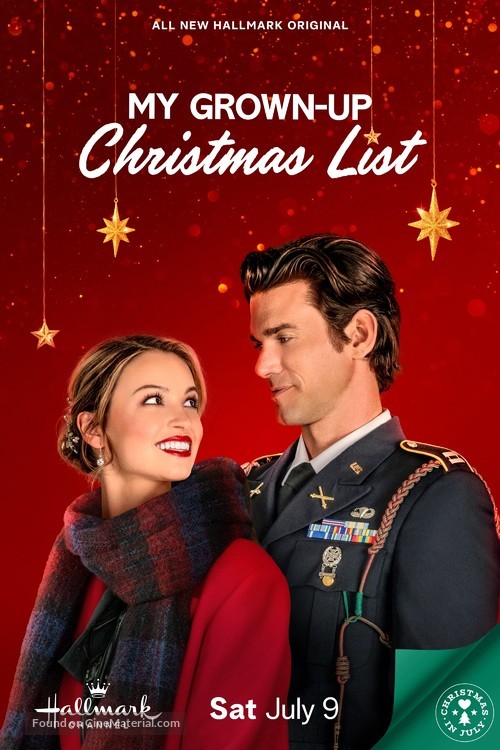 My Grown-Up Christmas List - Canadian Movie Poster