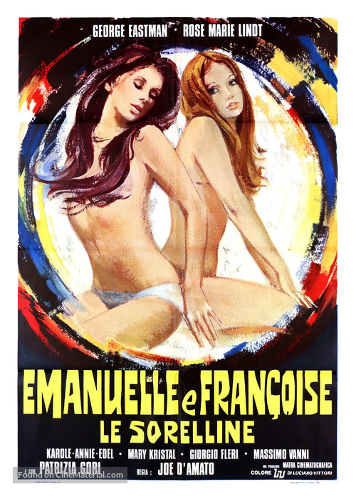 Emanuelle e Fran&ccedil;oise le sorelline - Italian Movie Poster