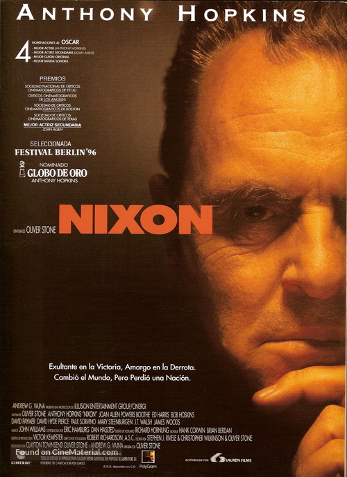 Nixon - Spanish Movie Poster