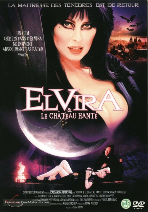 Elvira&#039;s Haunted Hills - Canadian Movie Cover