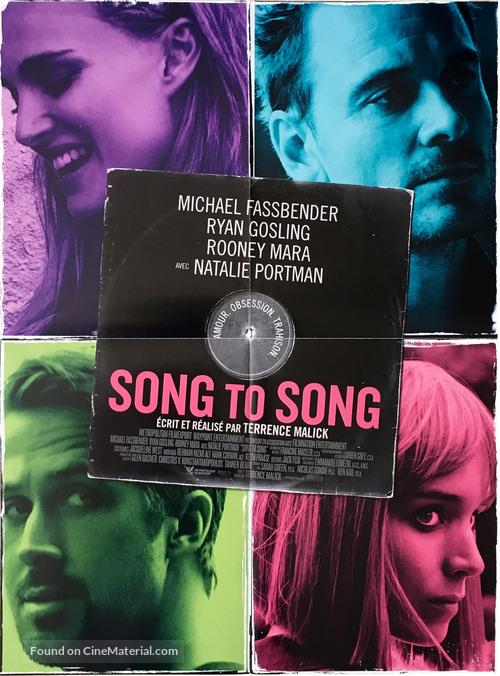 Song to Song - French Movie Poster