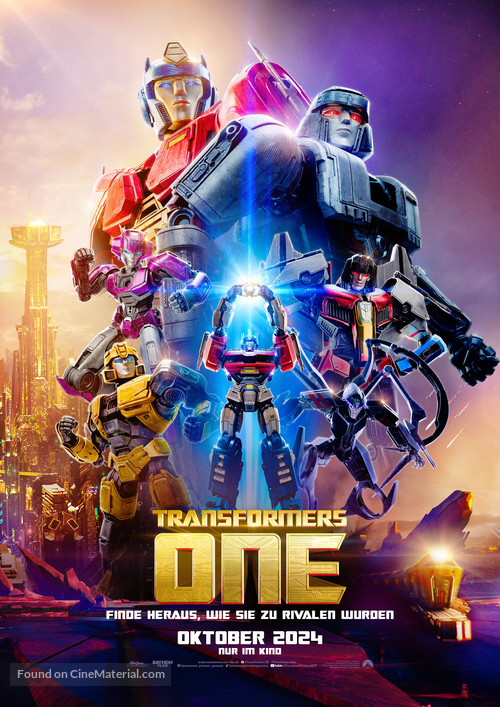 Transformers One - German Movie Poster