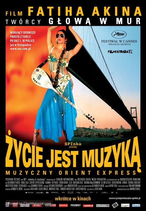 Crossing the Bridge: The Sound of Istanbul - Polish Movie Poster