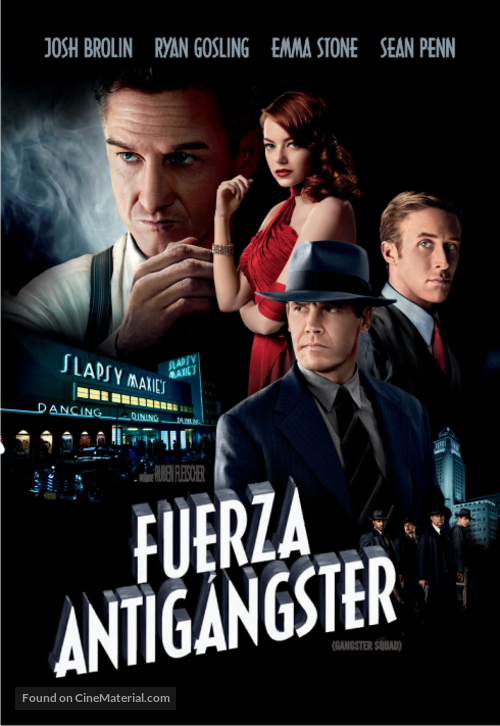 Gangster Squad - Argentinian DVD movie cover