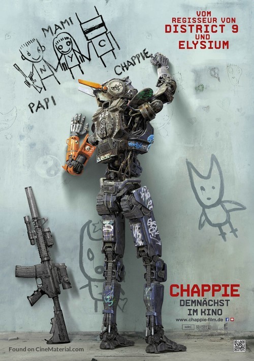 Chappie - German Movie Poster