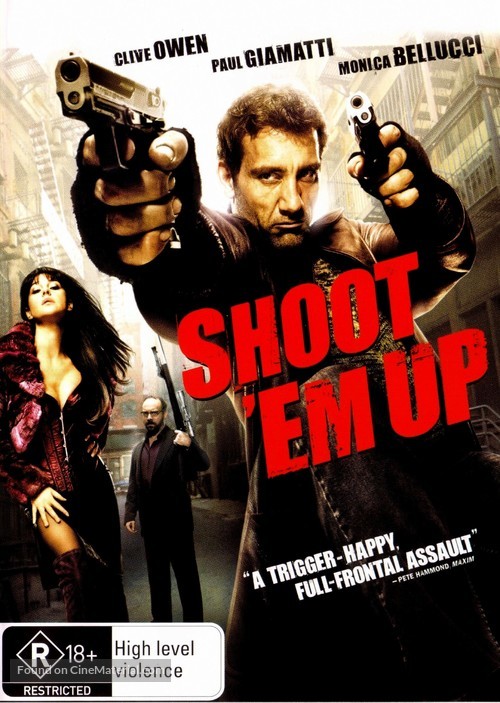 Shoot &#039;Em Up - Australian Movie Cover