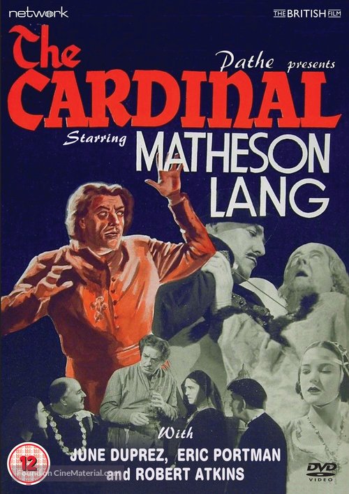 The Cardinal - British DVD movie cover