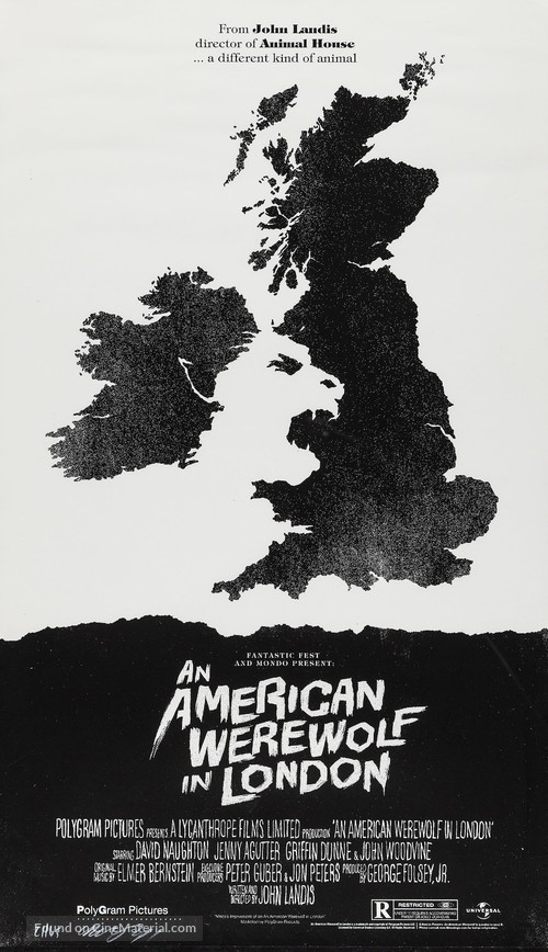 An American Werewolf in London - poster