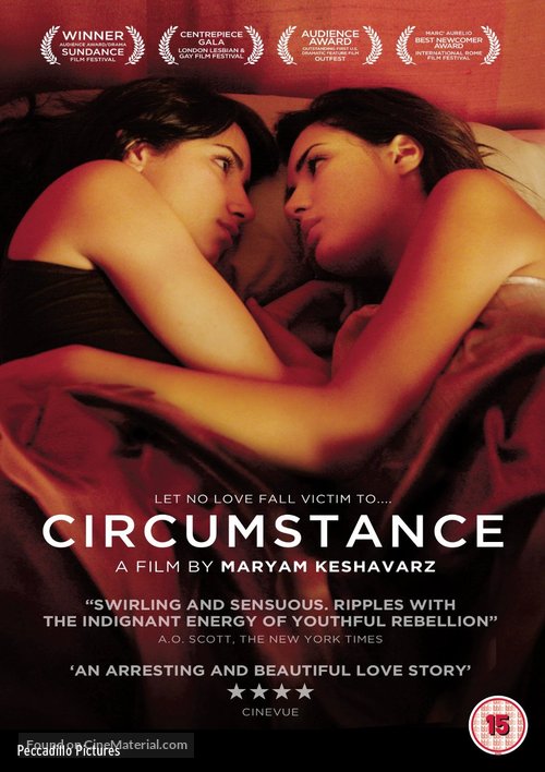 Circumstance - British DVD movie cover