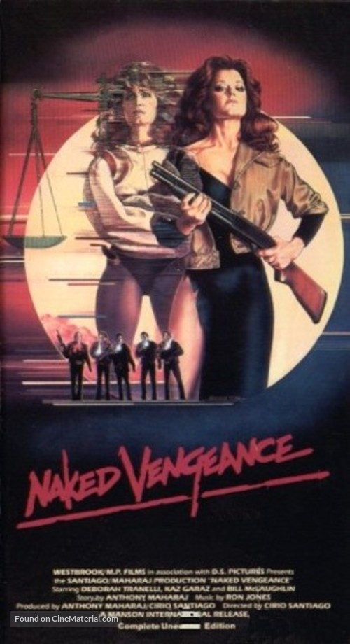 Naked Vengeance - VHS movie cover