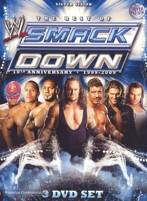 WWE: The Best of SmackDown - 10th Anniversary 1999-2009 - DVD movie cover
