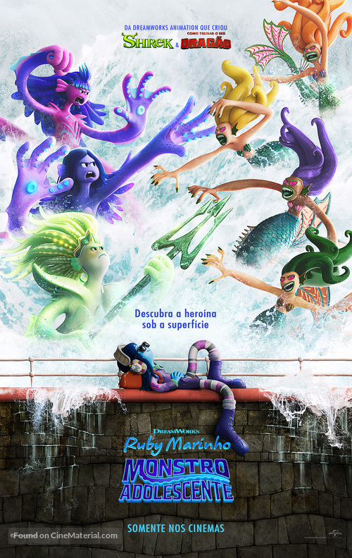 Ruby Gillman, Teenage Kraken - Brazilian Movie Poster