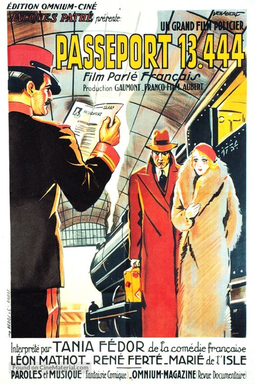 Passeport 13.444 - Movie Poster