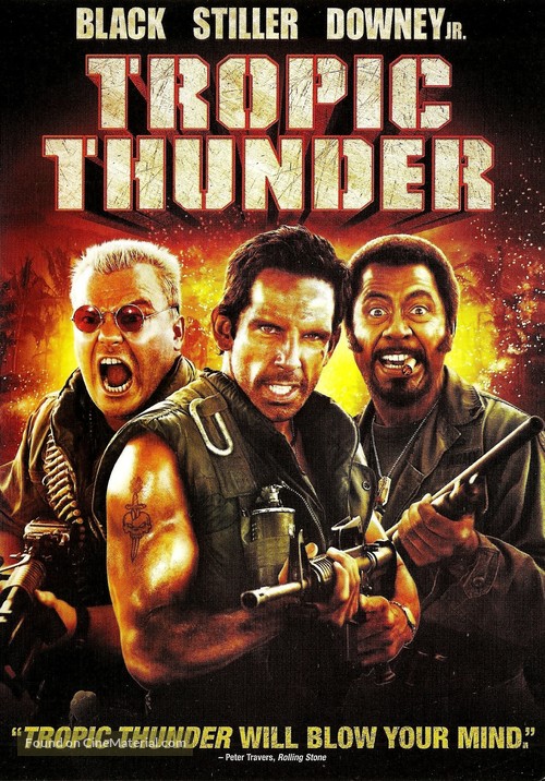Tropic Thunder - DVD movie cover