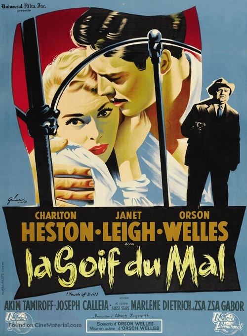 Touch of Evil - French Movie Poster