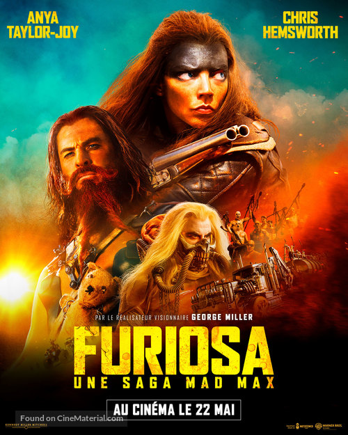 Furiosa: A Mad Max Saga - French Movie Poster