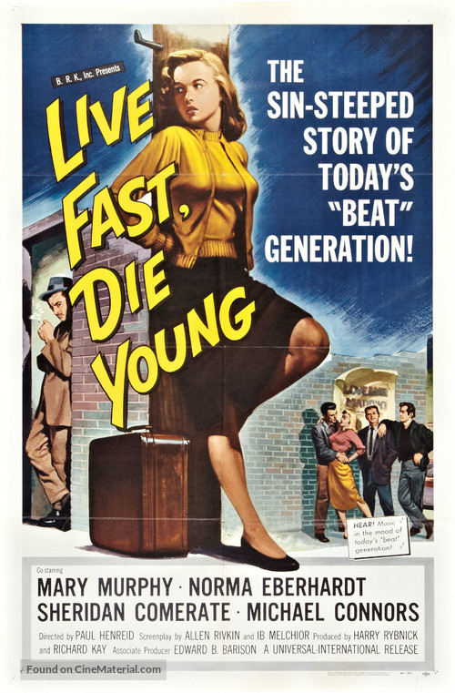 Live Fast, Die Young - Movie Poster