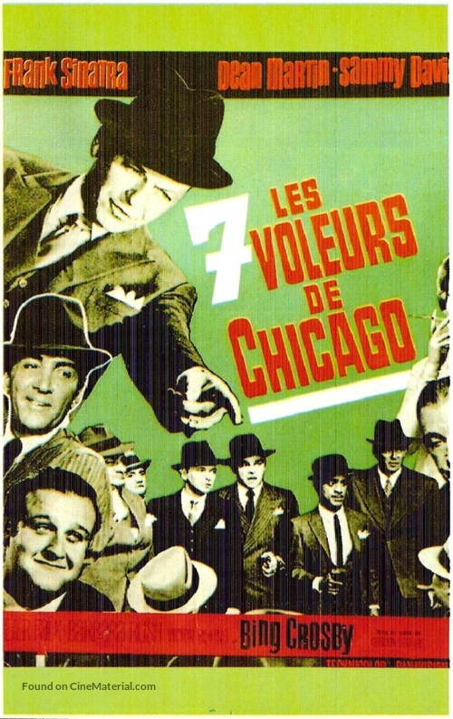 Robin and the 7 Hoods - French Movie Poster