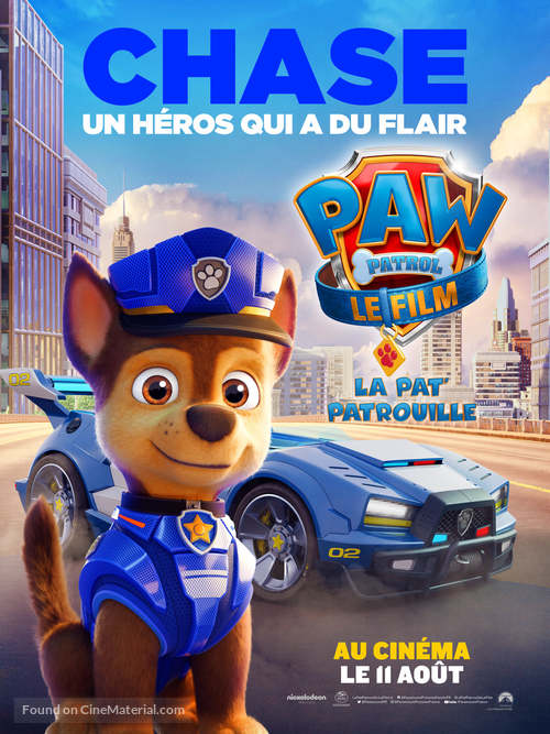 Paw Patrol: The Movie - French Movie Poster