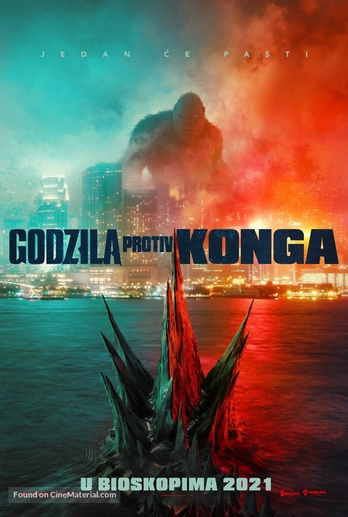 Godzilla vs. Kong - Serbian Movie Poster