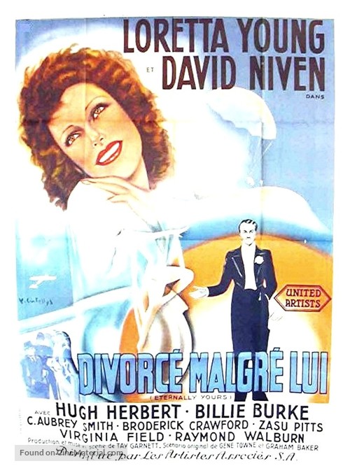 Eternally Yours - French Movie Poster