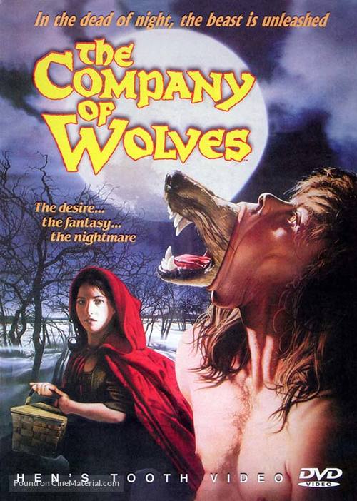 The Company of Wolves - DVD movie cover