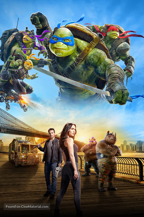 Teenage Mutant Ninja Turtles: Out of the Shadows - Key art