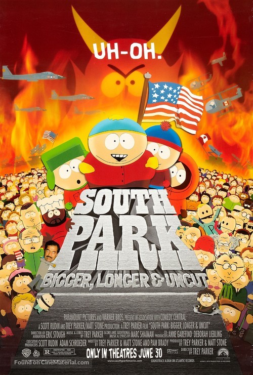 South Park: Bigger Longer &amp; Uncut - Movie Poster