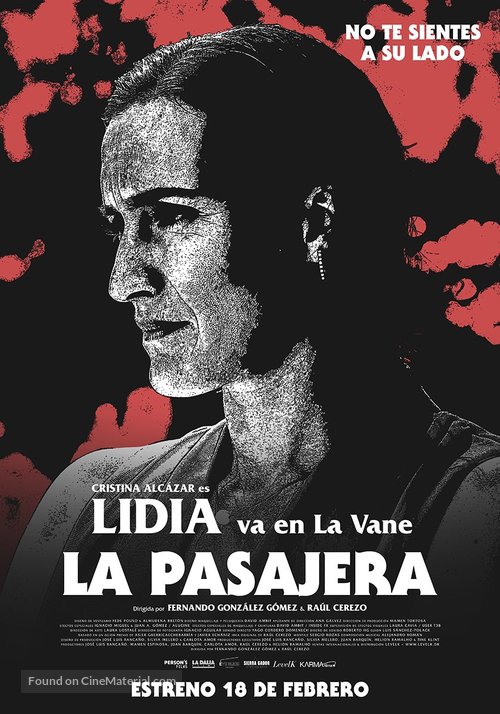 La pasajera - Spanish Movie Poster