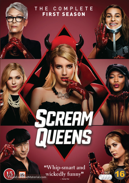 &quot;Scream Queens&quot; - Danish Movie Cover