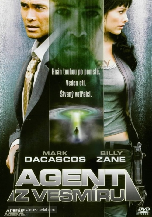 Alien Agent - Czech DVD movie cover