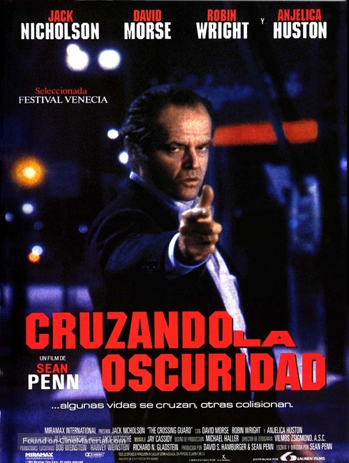 The Crossing Guard - Spanish Movie Poster