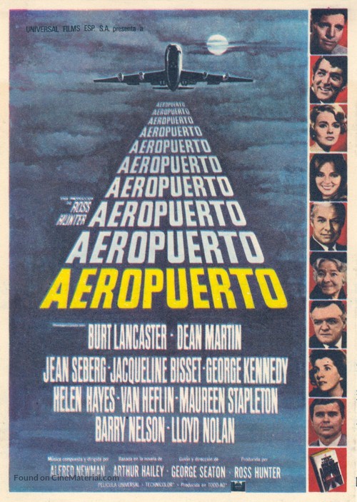 Airport - Spanish Movie Poster