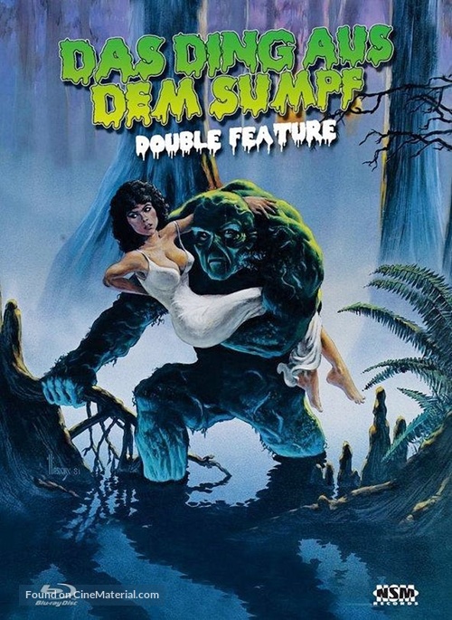 Swamp Thing - Austrian Blu-Ray movie cover