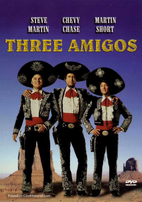 Three Amigos! - DVD movie cover
