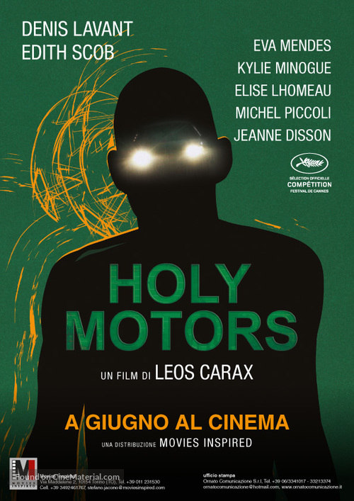Holy Motors - Italian Movie Poster