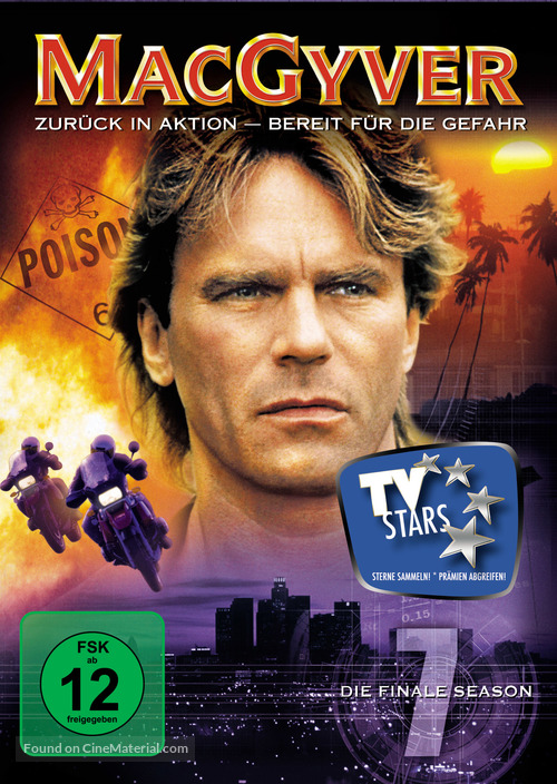 &quot;MacGyver&quot; - German DVD movie cover