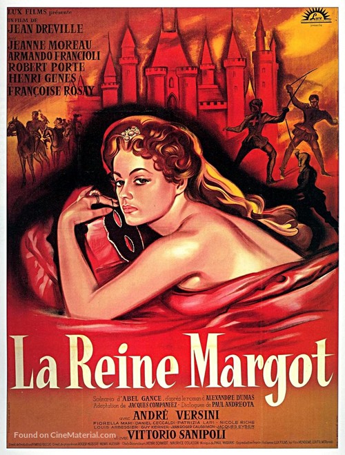 Reine Margot, La - French Movie Poster