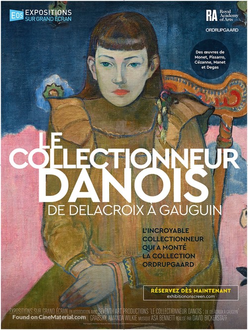 Exhibition On Screen: The Danish Collector - Delacroix To Gauguin - French Movie Poster