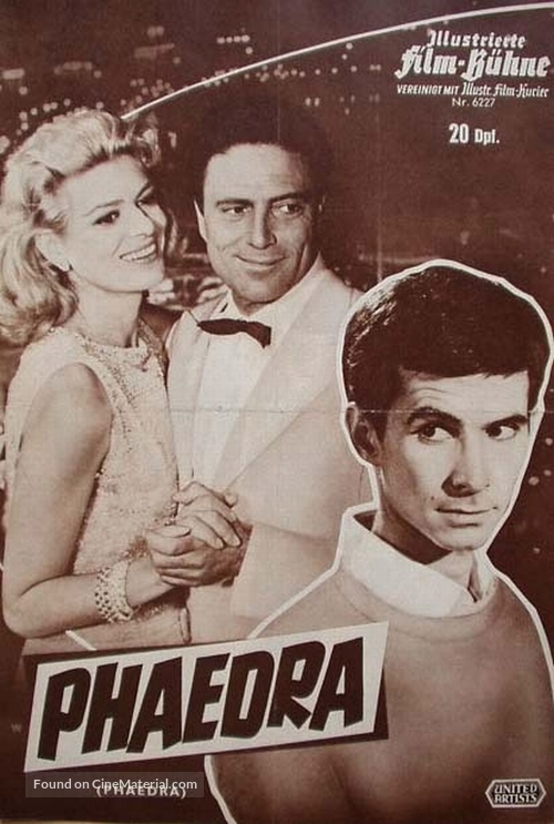 Phaedra - Austrian Movie Poster