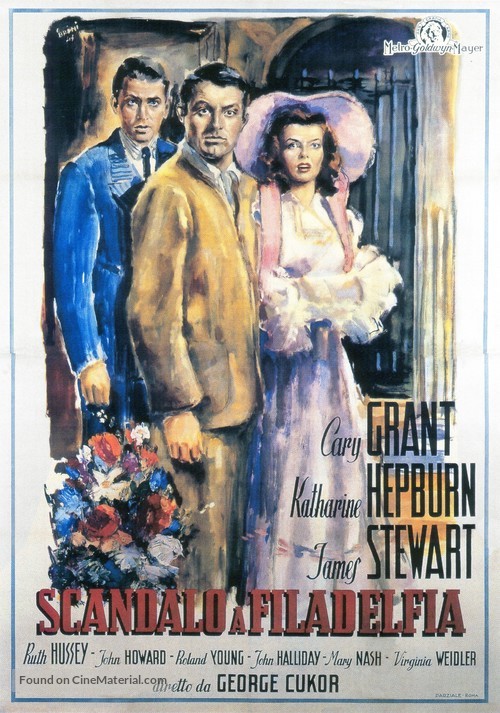 The Philadelphia Story - Italian Movie Poster