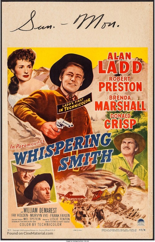 Whispering Smith - Movie Poster