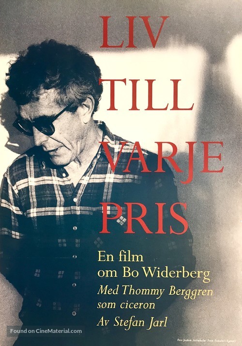 Liv till varje pris - Swedish Movie Poster