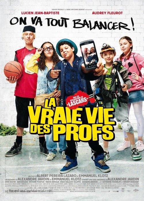 La vraie vie des profs - French Movie Poster