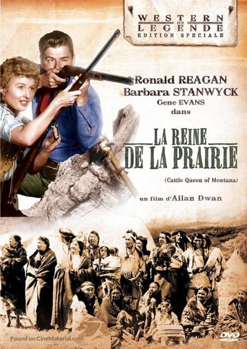 Cattle Queen of Montana - French DVD movie cover