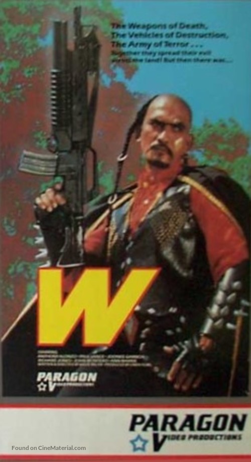 W - VHS movie cover