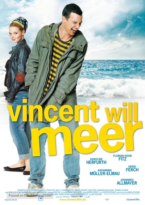 Vincent will meer - German Movie Poster