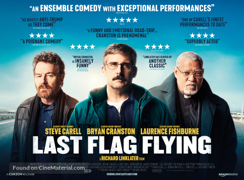 Last Flag Flying - British Movie Poster
