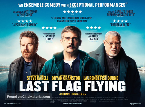Last Flag Flying - British Movie Poster