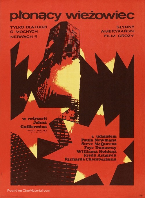 The Towering Inferno - Polish Movie Poster